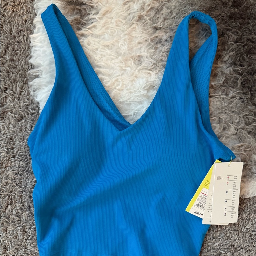Target Women's Blue Tank Top